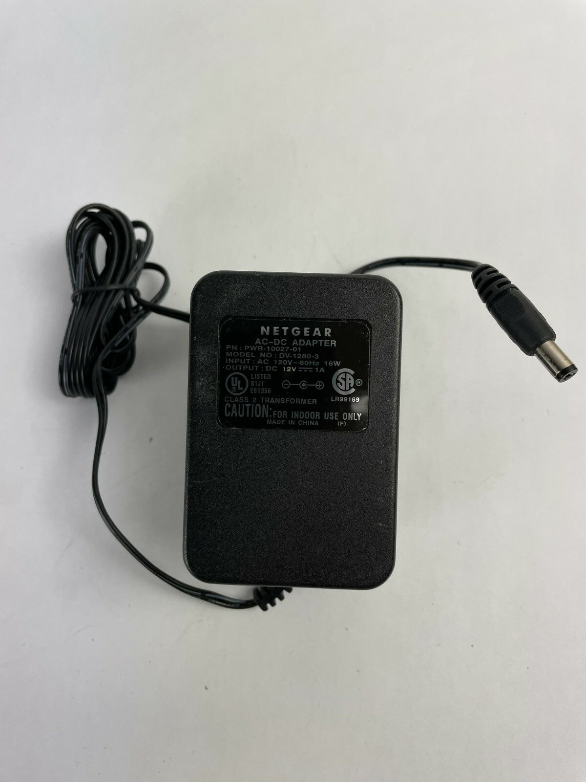 Genuine NetGear PWR-10027-01 Ac Adapter Output 12 V 1 A Power Supply Adapter A91