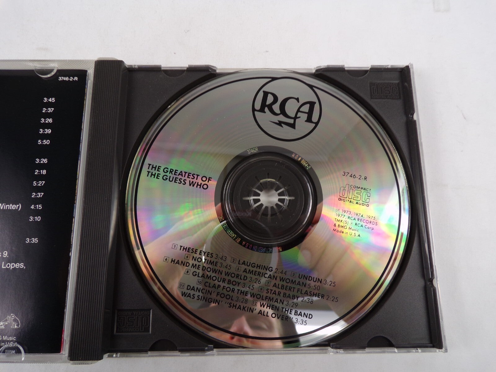 The Guess Who The Greatest Of The Guess Who These Eyes Undun CD#57
