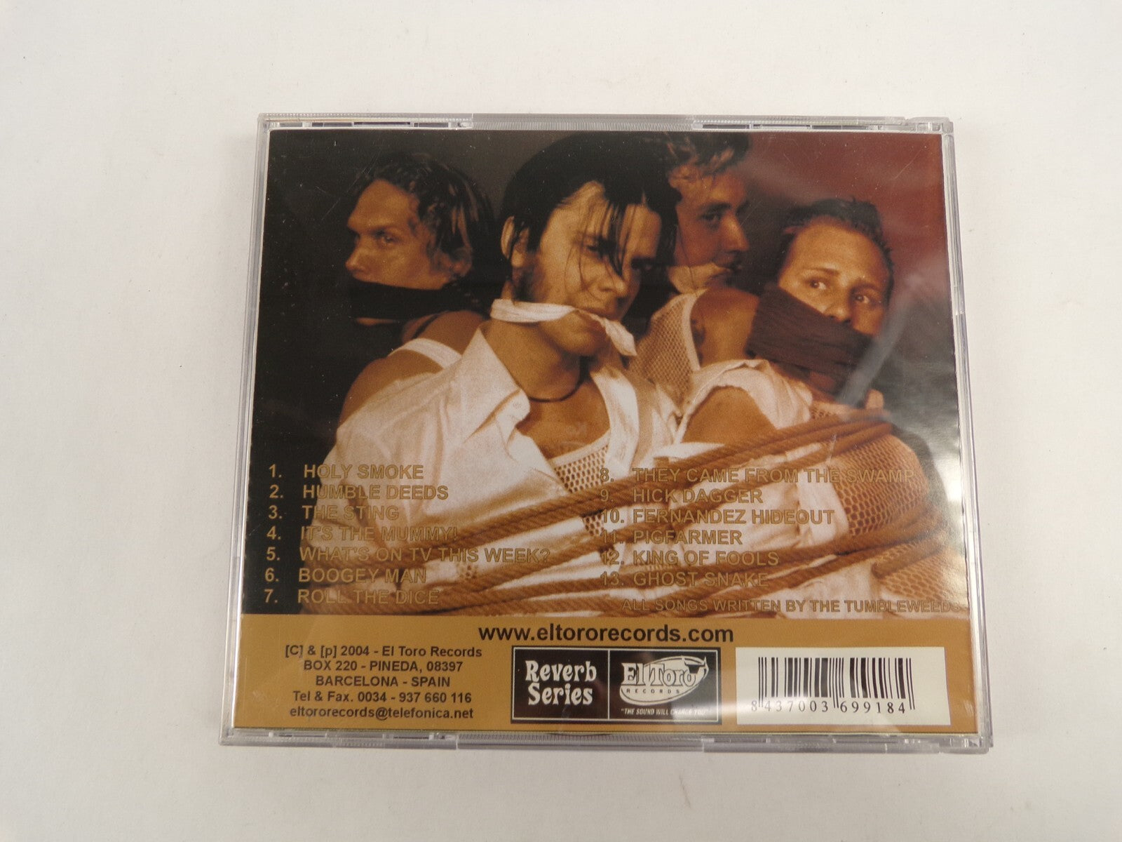 The Tumbleweeds Dead Mans Hand Holy Smoke The Sting CD#49