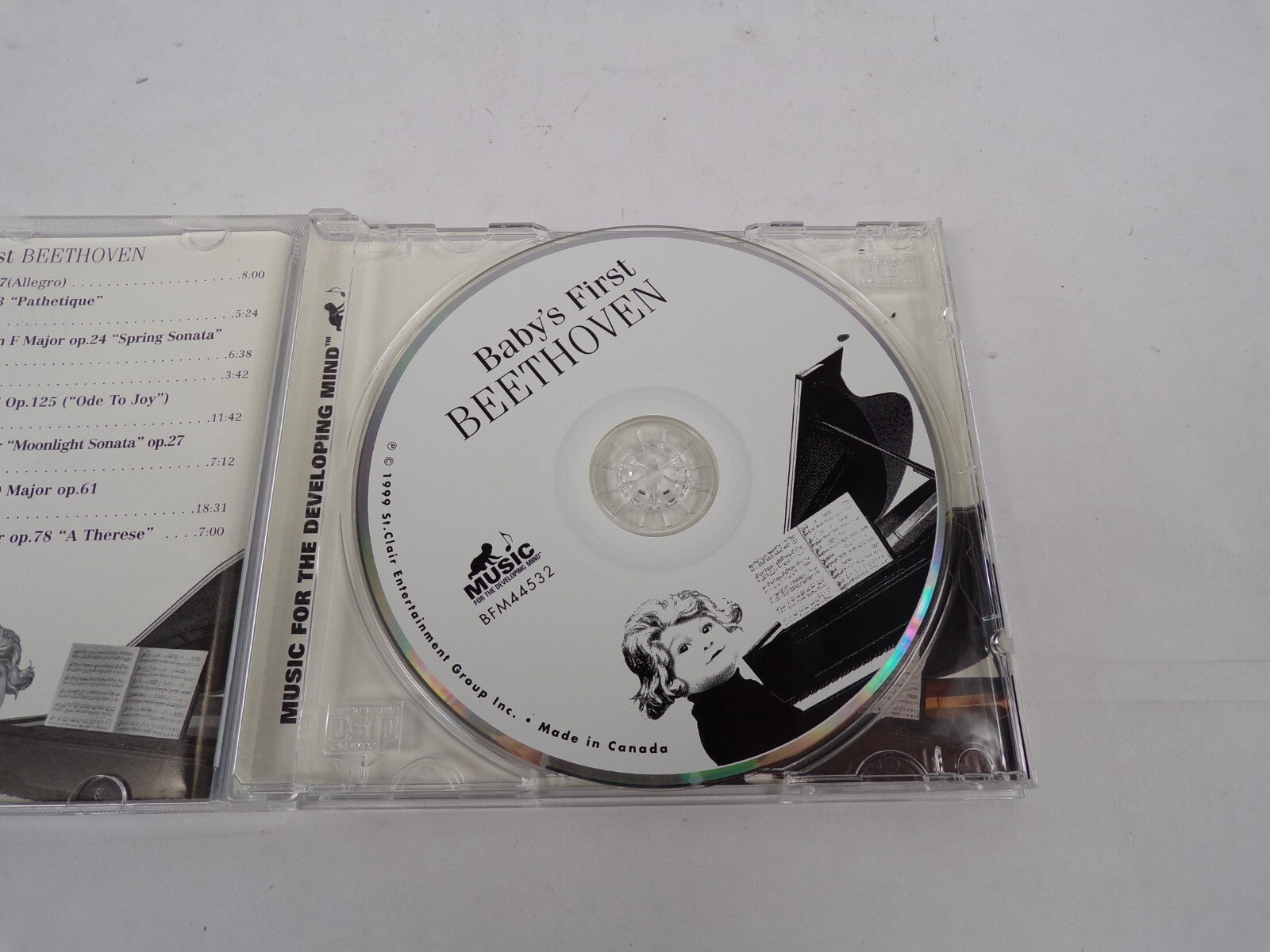 Baby's First Beethoven Symphony No. 5 In C Minor Sonata For Piano No. 8 In CD#25