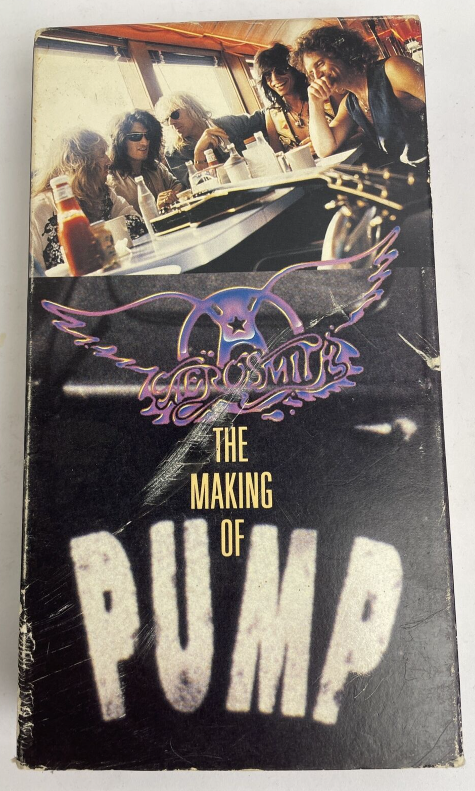 Aerosmith : The Making Of Pump Documentry VHS 1990, Columbia Music Video - LOOK
