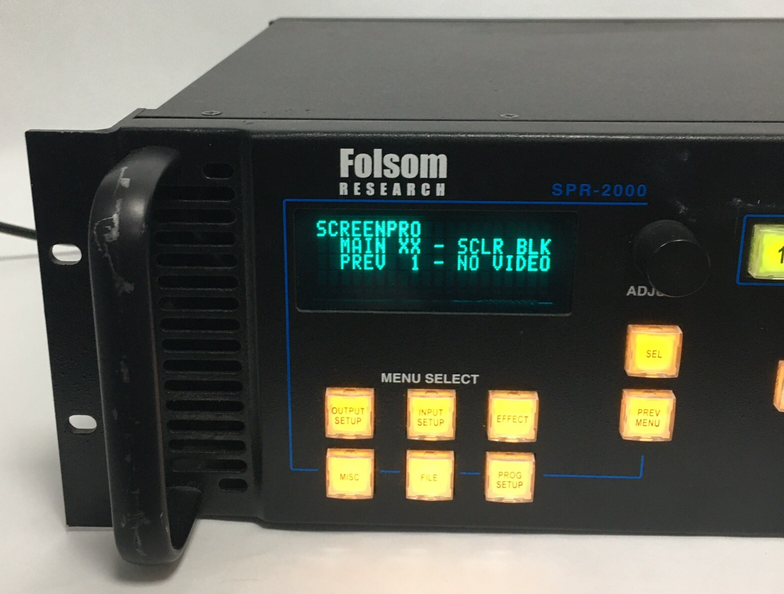 Folsom Research SPR-2000 Video Switcher