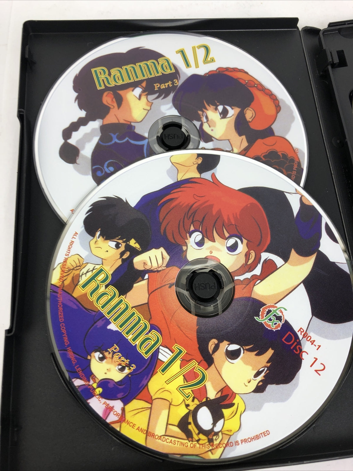 Ranma 1/2 Anime Series Part 3: Seasons 5+6 English Dubbed 6-Disc DVD EP: 89-136