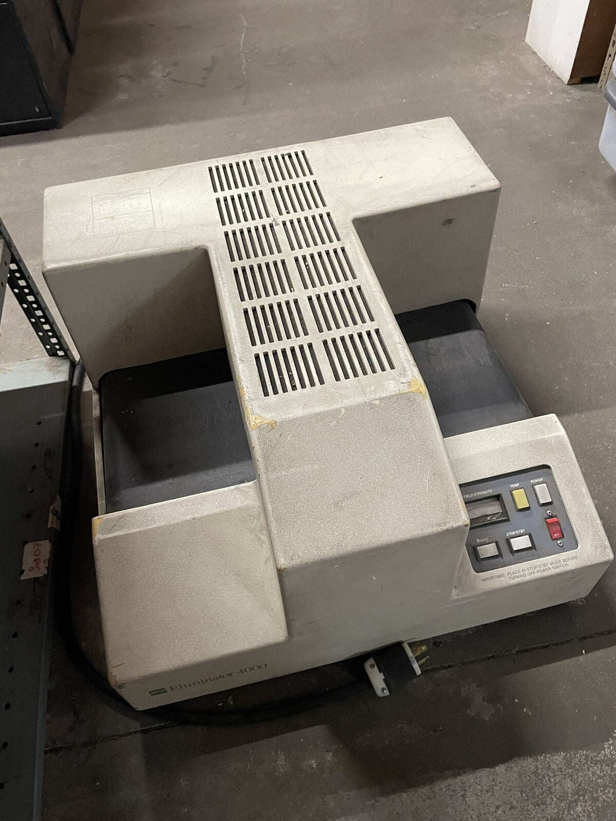 Eliminator 4000 Garner Products Hard Drive Cassette Tape Reels Deggausser