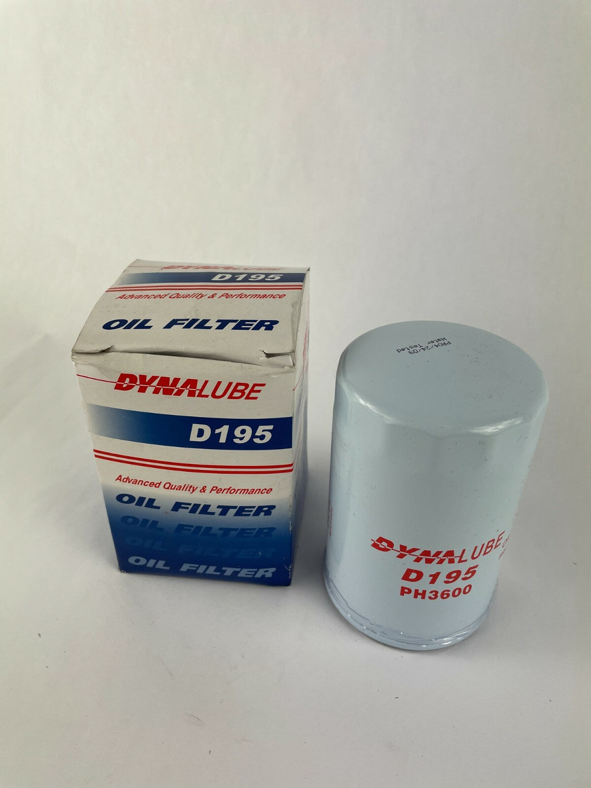 Genuine Dynalube D195 PH3600 Advanced Quality & Performance Oil Filter A1