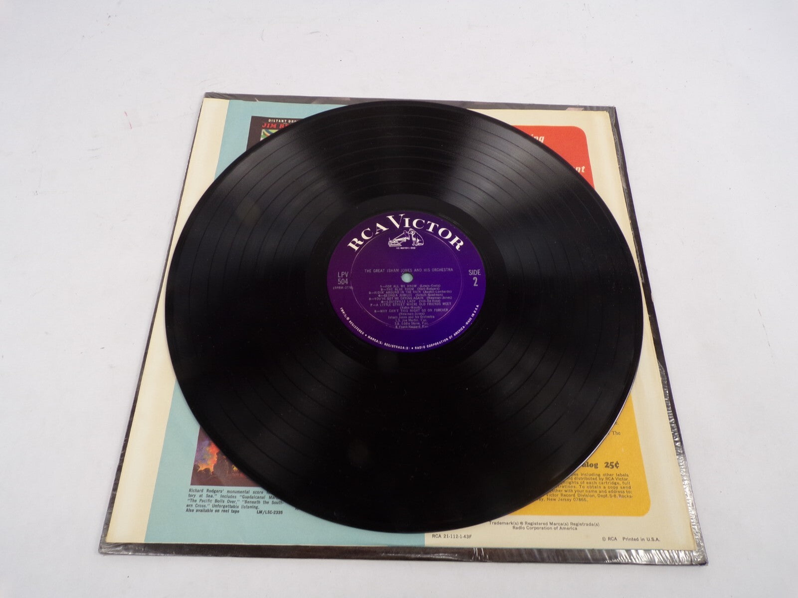 The Great Isham Jones And His Drchestra Blue Prelude Sentimental Gentleman From