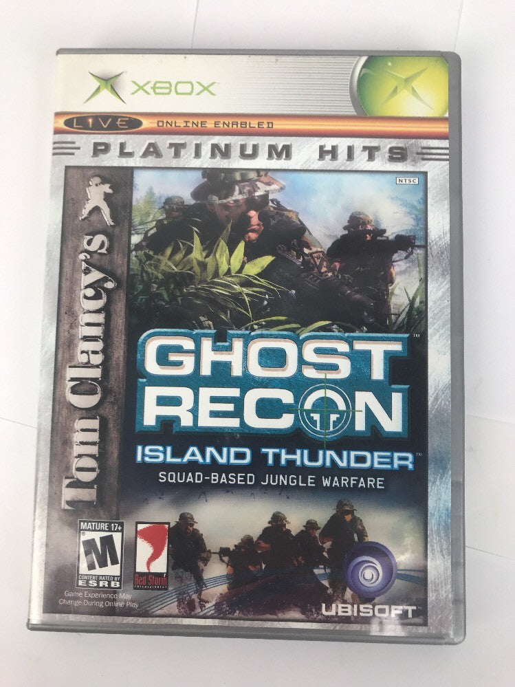 GHOST RECON ISLAND THUNDER Xbox Complete Mint Condition