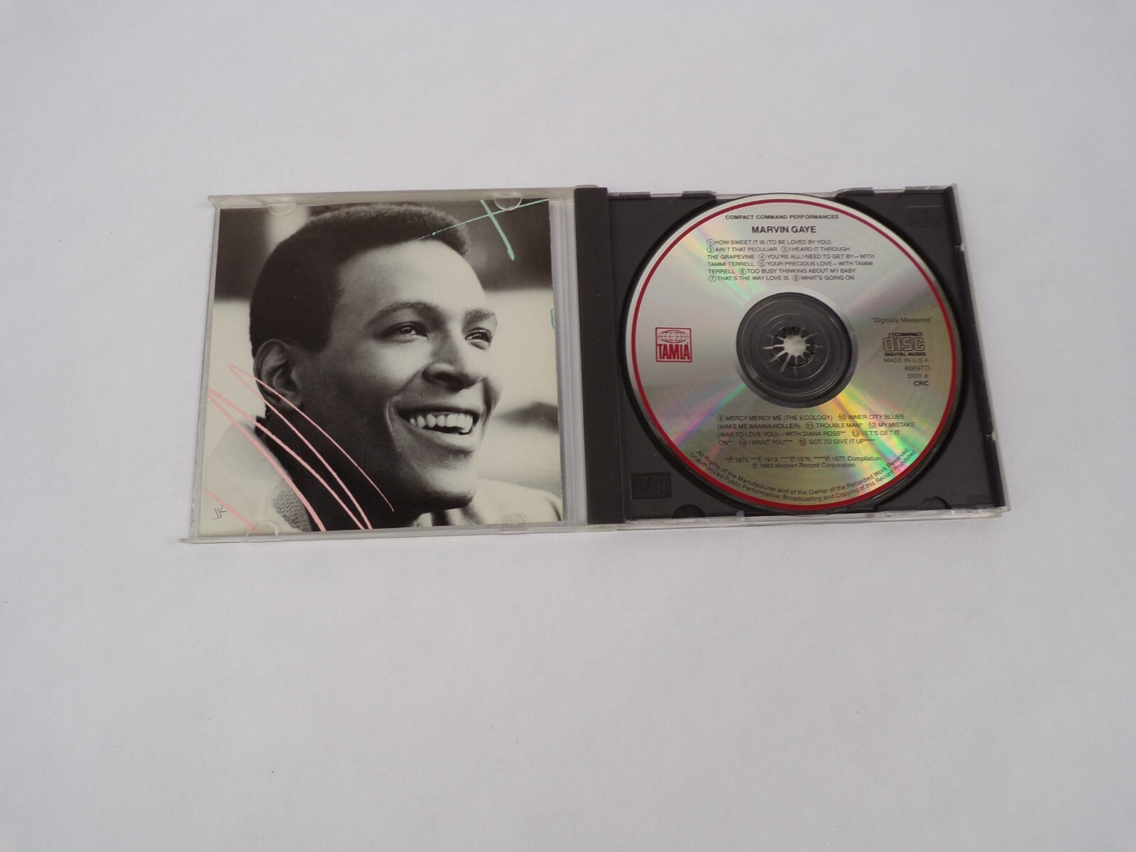 Marvin Gaye Aint That Peculiar Too Busy Thinking About My Baby Lets Get It CD#63
