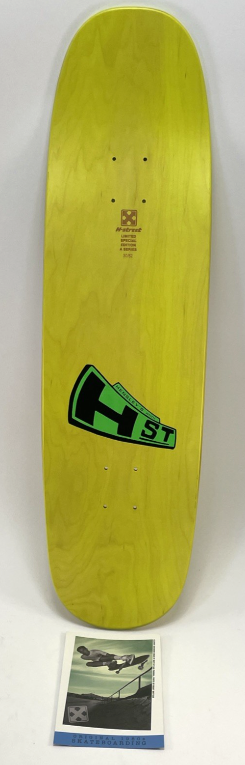 Matt Hensley H-Street Skateboards A Series Vista Pole Street Swinger Signed #30