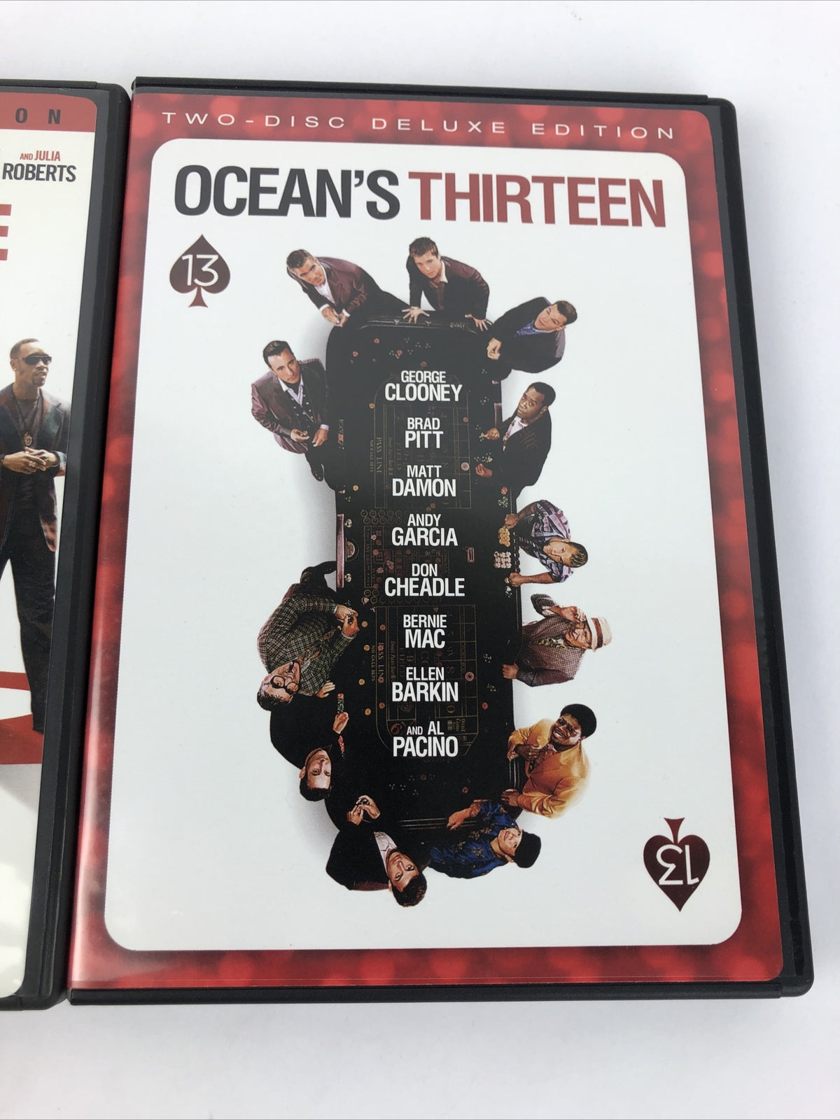 OCEAN'S ELEVEN TWELVE THIRTEEN TRILOGY (3) DVD Lot George Clooney Brad Pitt MINT