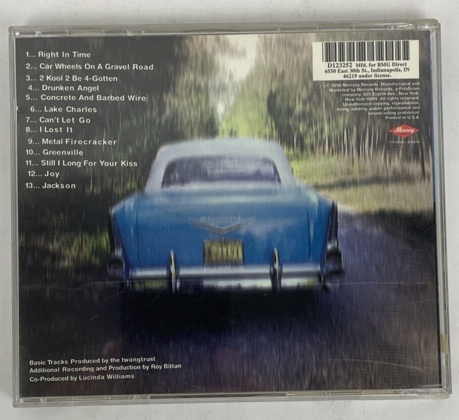 Lucinda Williams : Car Wheels On a Gravel Road Digital Audio CD 1998 Mercury UVW