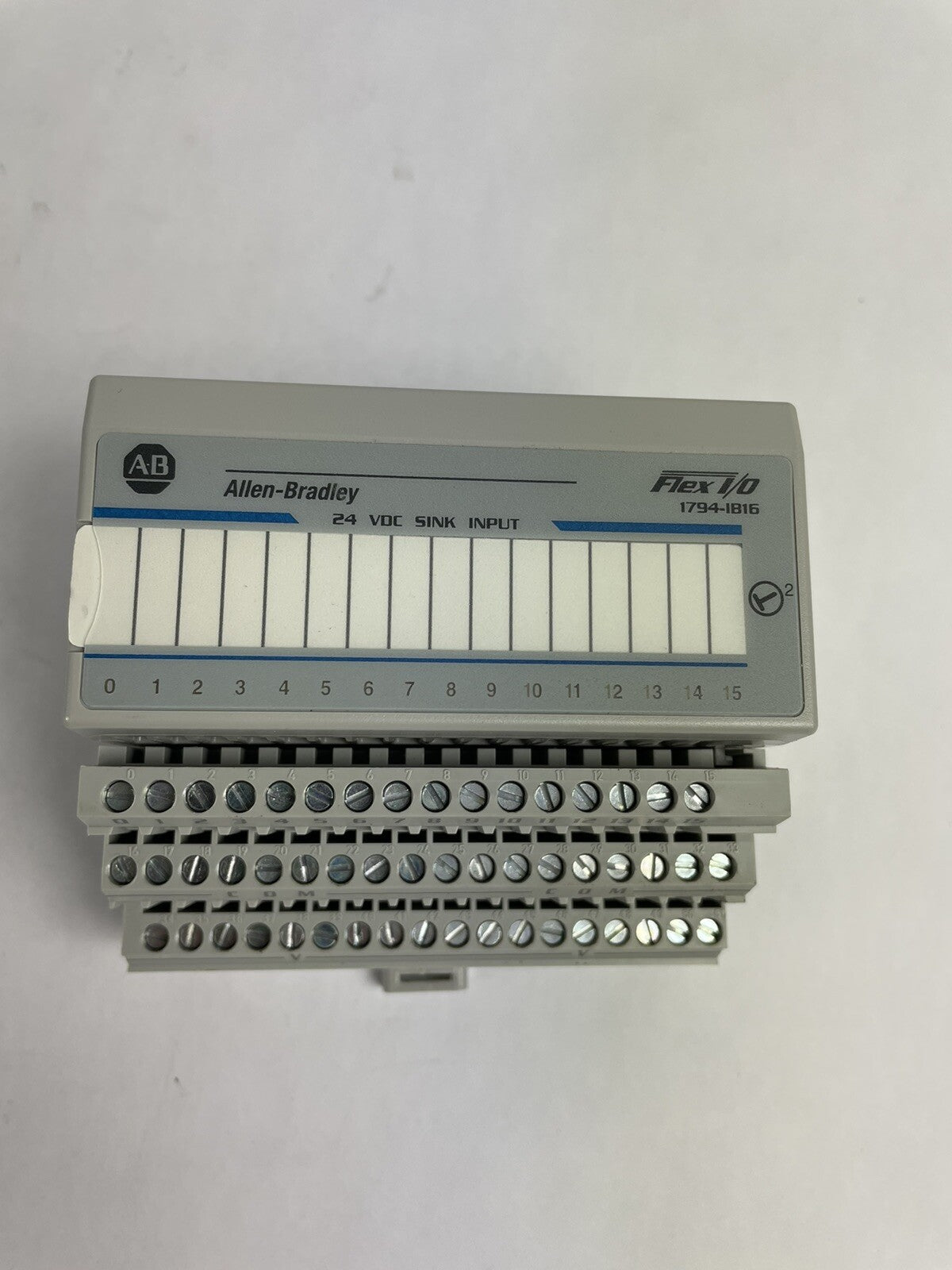 Rockwell / Allen-Bradley 1794-IB16 FLEX I/O 24 VDC 16 Sink Input Module