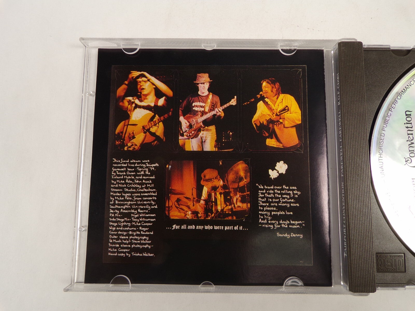 Fairport Convention Farewell, Farewell Matty Groves John Lee Mr.Lacey CD#52