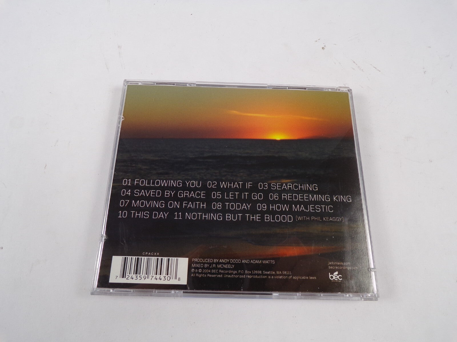 Jodon Lavik Moving On Faith Nothung But The Blood CD#61