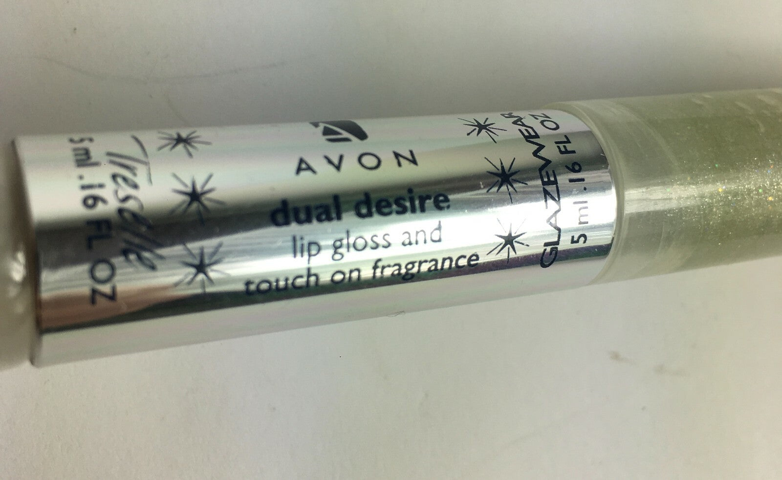 Avon Glazewear Dual Desire lip Gloss and touch on fragrance B1