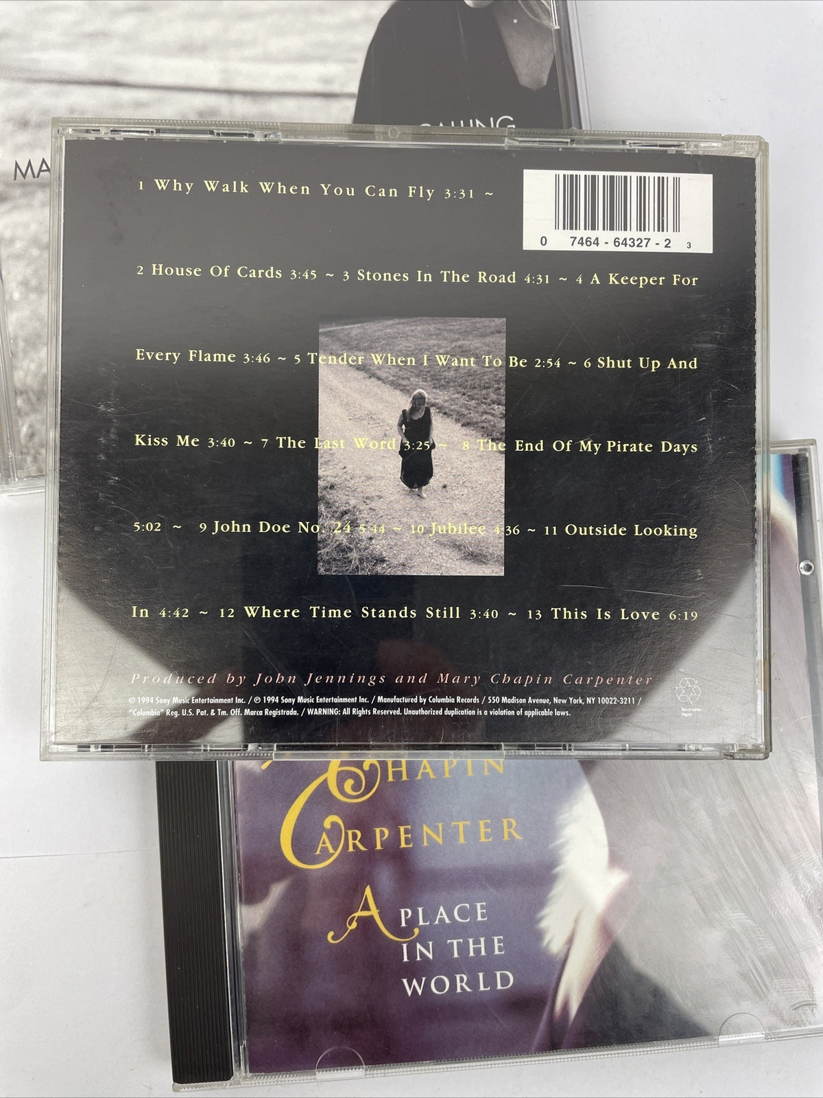 Lot of 3 x Mary Chapin Carpenter : Digital Audio CD - MINT DISCS - BC
