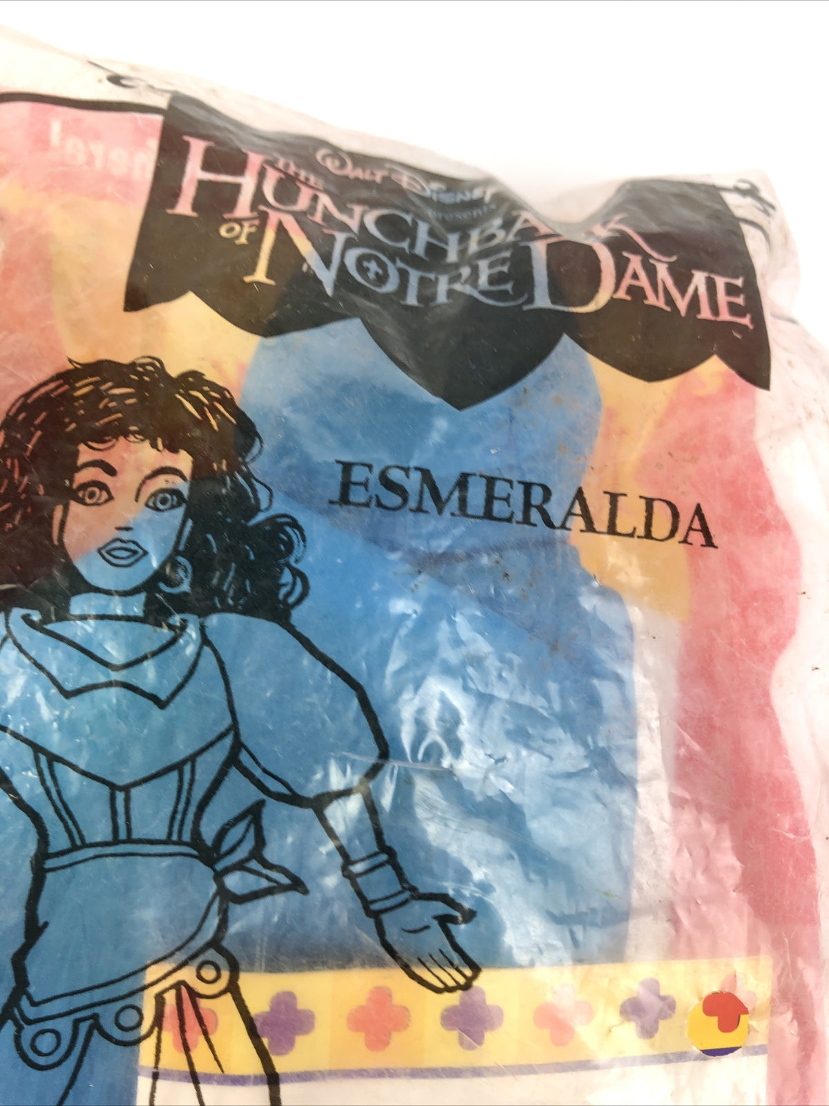The Hunchback of Notre Dame Phoebus HUGO Esmerelda Burger King 1996 Kids Toy NEW