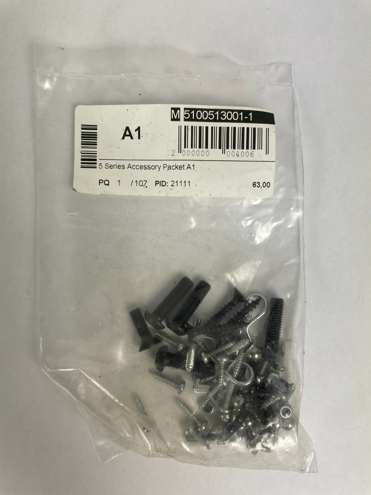5 Series Accessory Packet A1 M5100513001-1