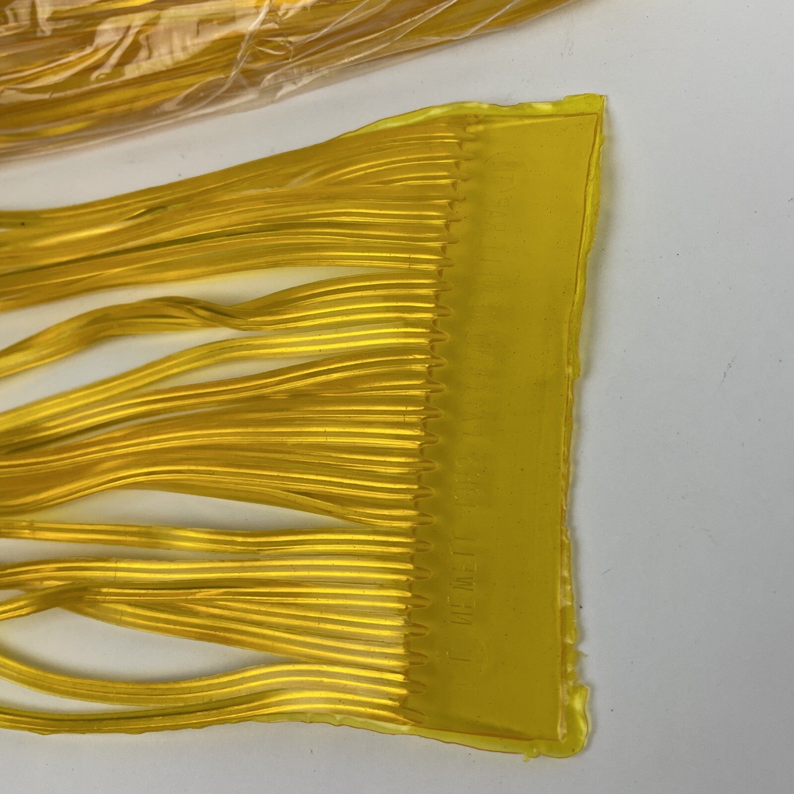 Newell MFG 10-pack offshore trolling fishing skirts gold for tuna marlin and wahoo lures