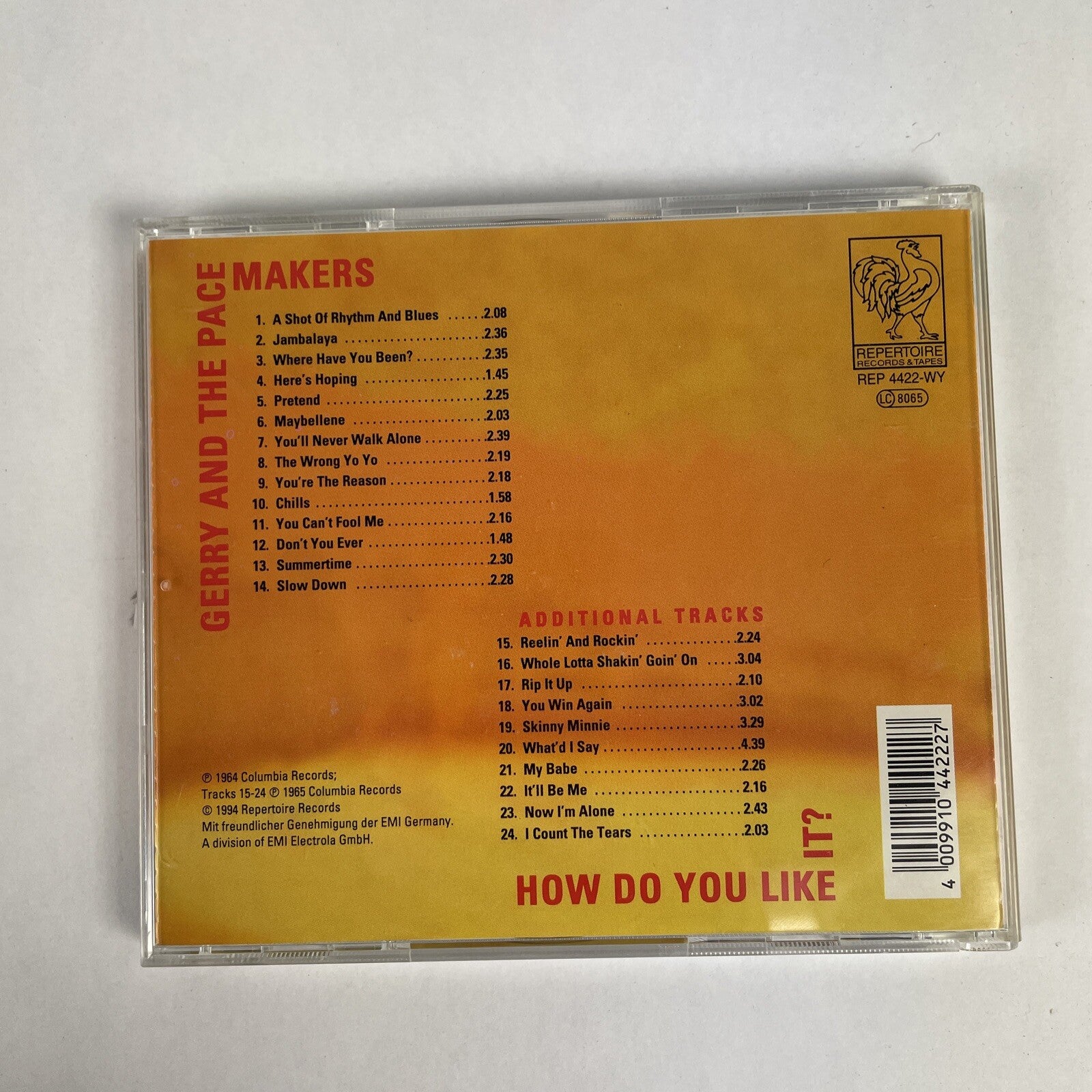 Gerry & The Pacemakers - How Do You Like It? CD #23