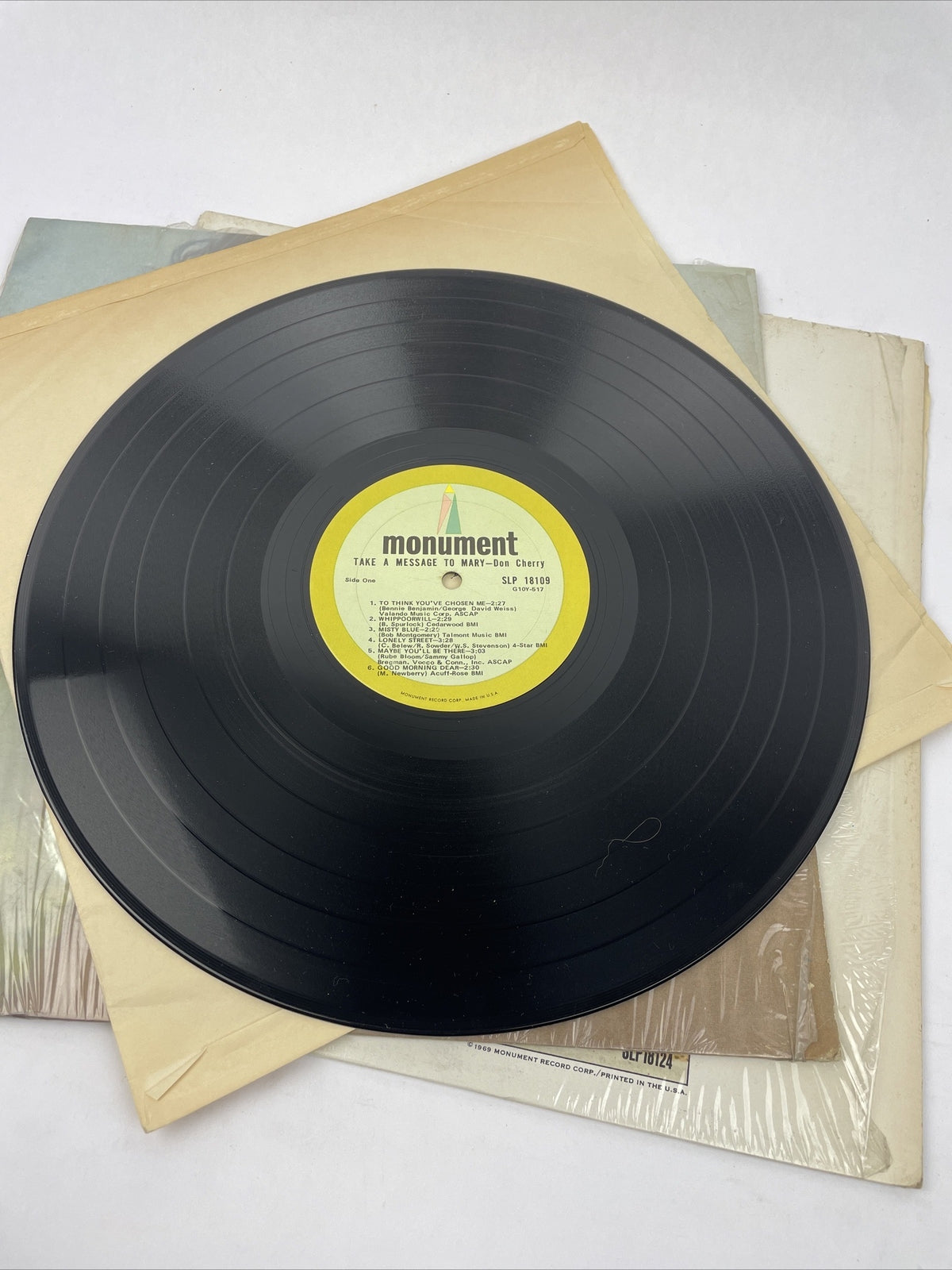 2 x Don Cherry self-titled LP Monument SLP18124 Stereo + Take A Message to Marry