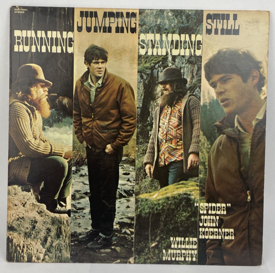 Spider John Koerner - Running Jumping Standing Stil ,LP Elektra EKS 74041 - MINT