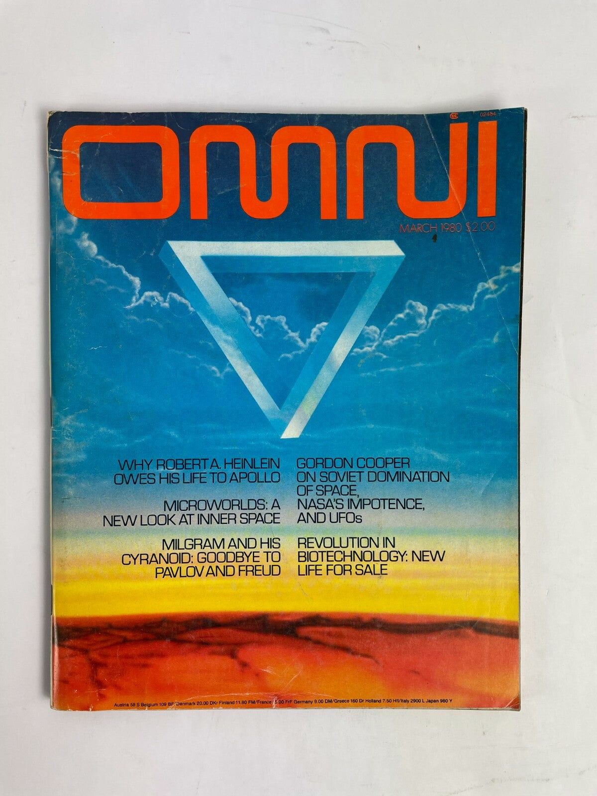 March 1980 Omni Magazine GordonCooper On Soviet Domination of Space Nasa And UFO