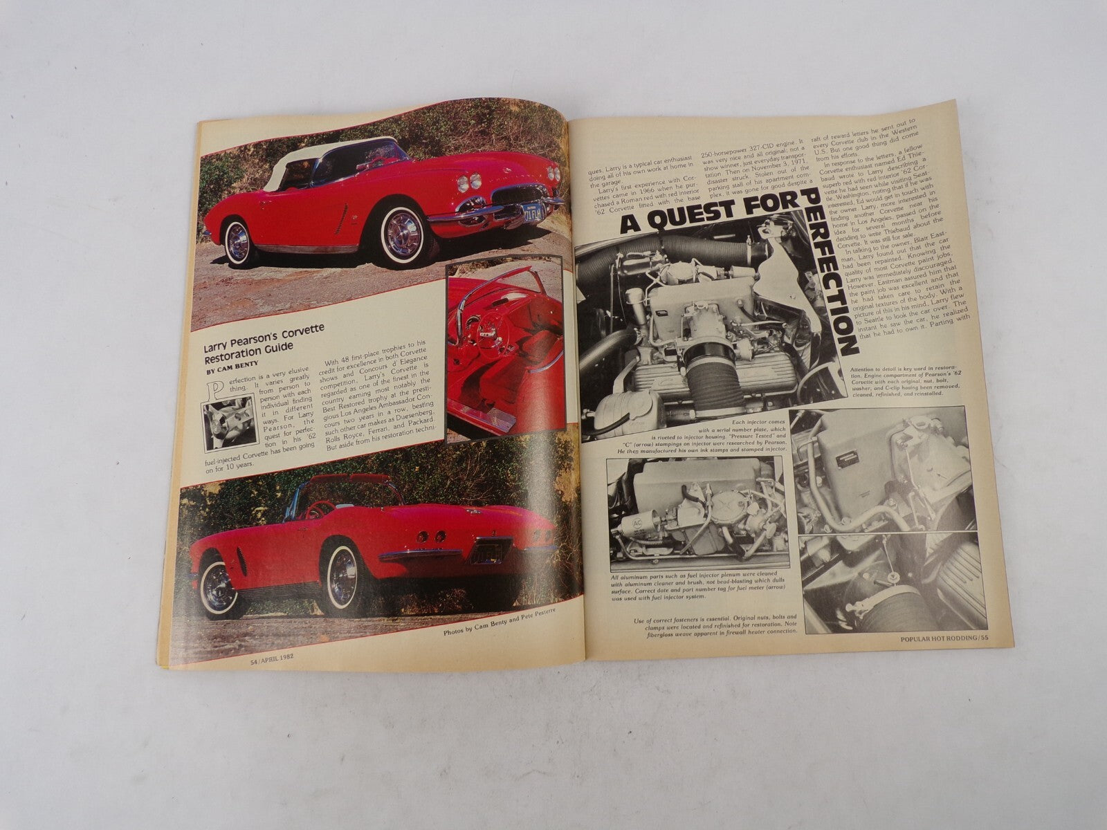 April 1982 Hot Rod Magazine Camaro ''Hot Street'' Suspension Giant Issue! Do-It-