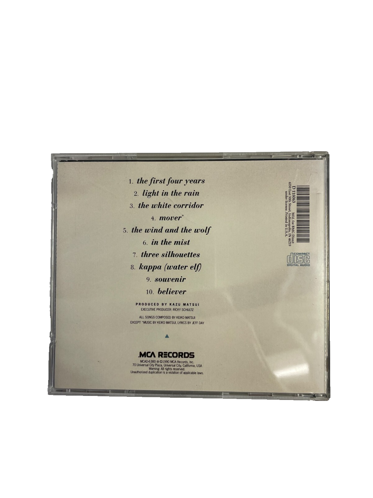 Keiko Matsui No Borders The First Four Years Light In The Rain In The Mist CD#10