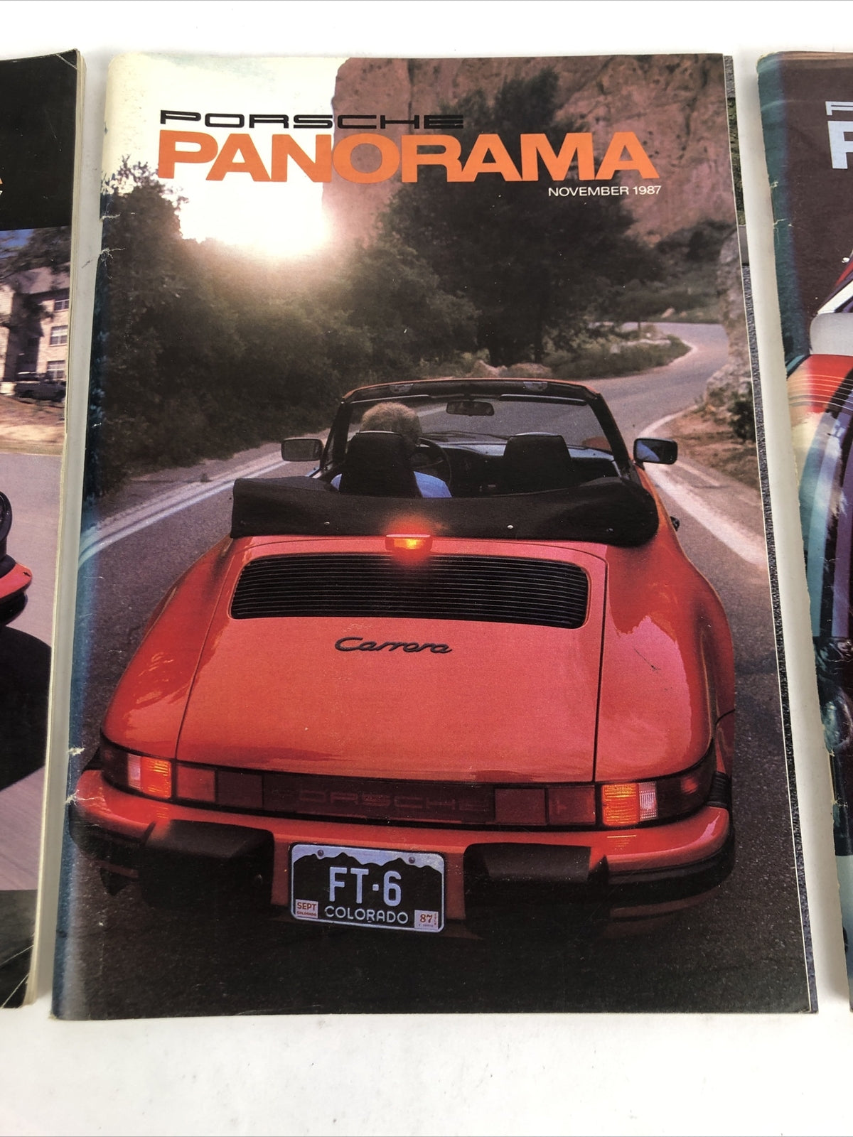 Porsche Panorama Magazine - 1987 Complete Set 30th Anniversary 12 issue - RARE