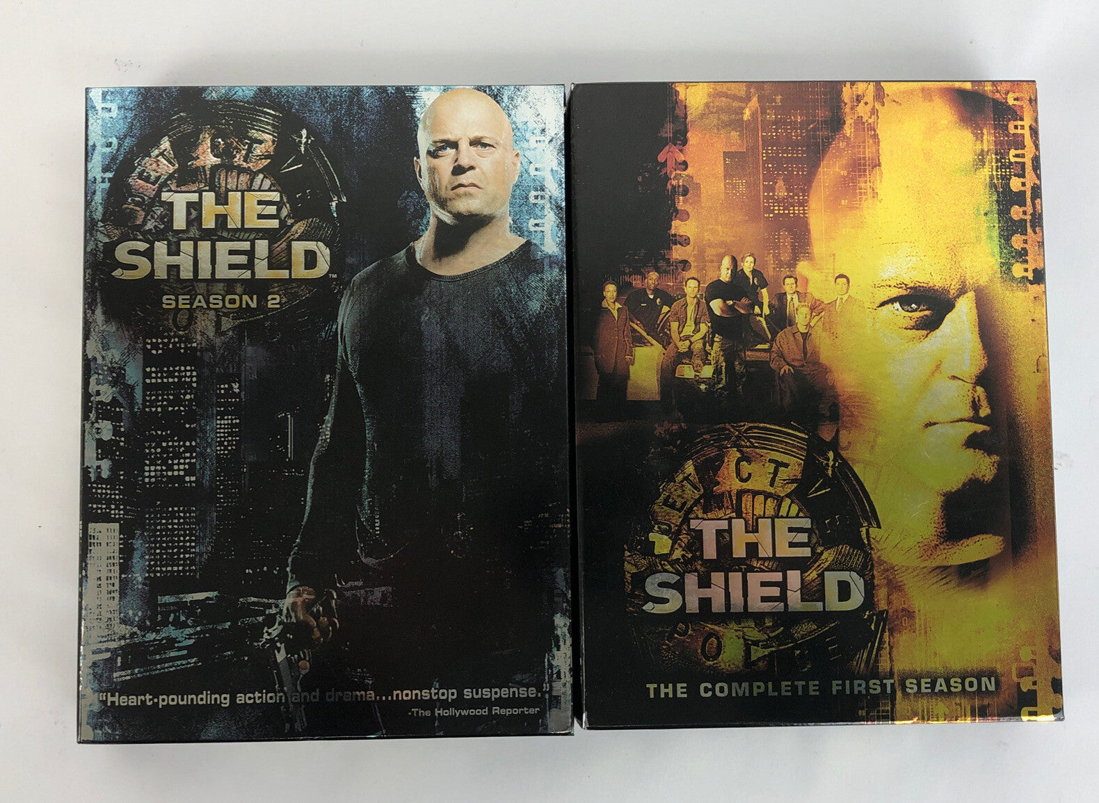 Shawn Ryan's " The Shield " Season 1 and 2 DVD Box Mint Discs Guaranteed