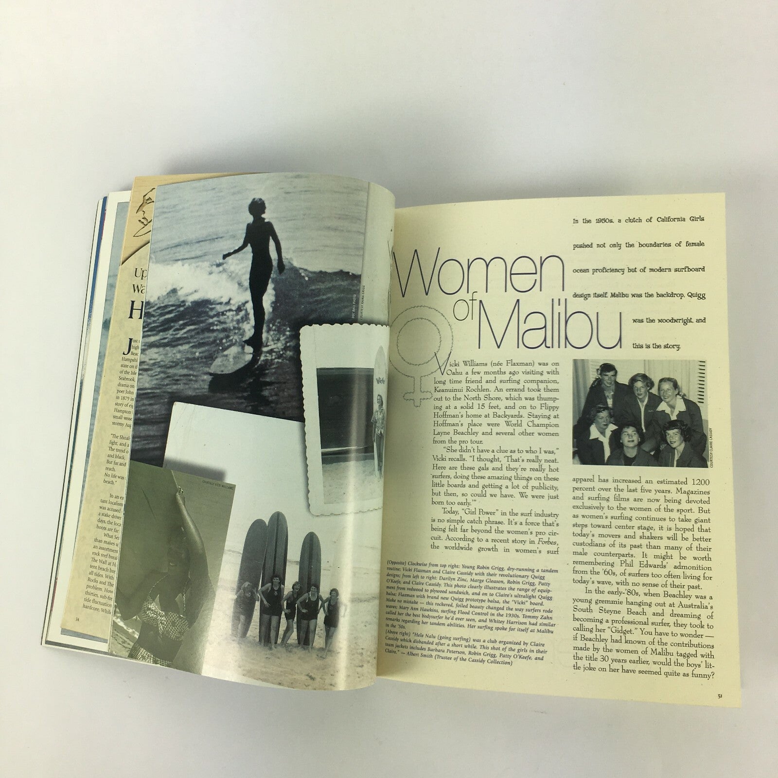 June 1999 Longboard Magazine Malibu Women Surf Collecting A Day in the Life