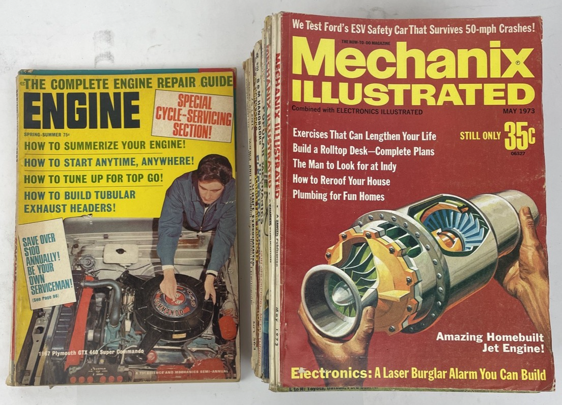 VTG Science Electronics Lot of 18 Magazine Issues 1960s 70s ASSORTED COLLECTION
