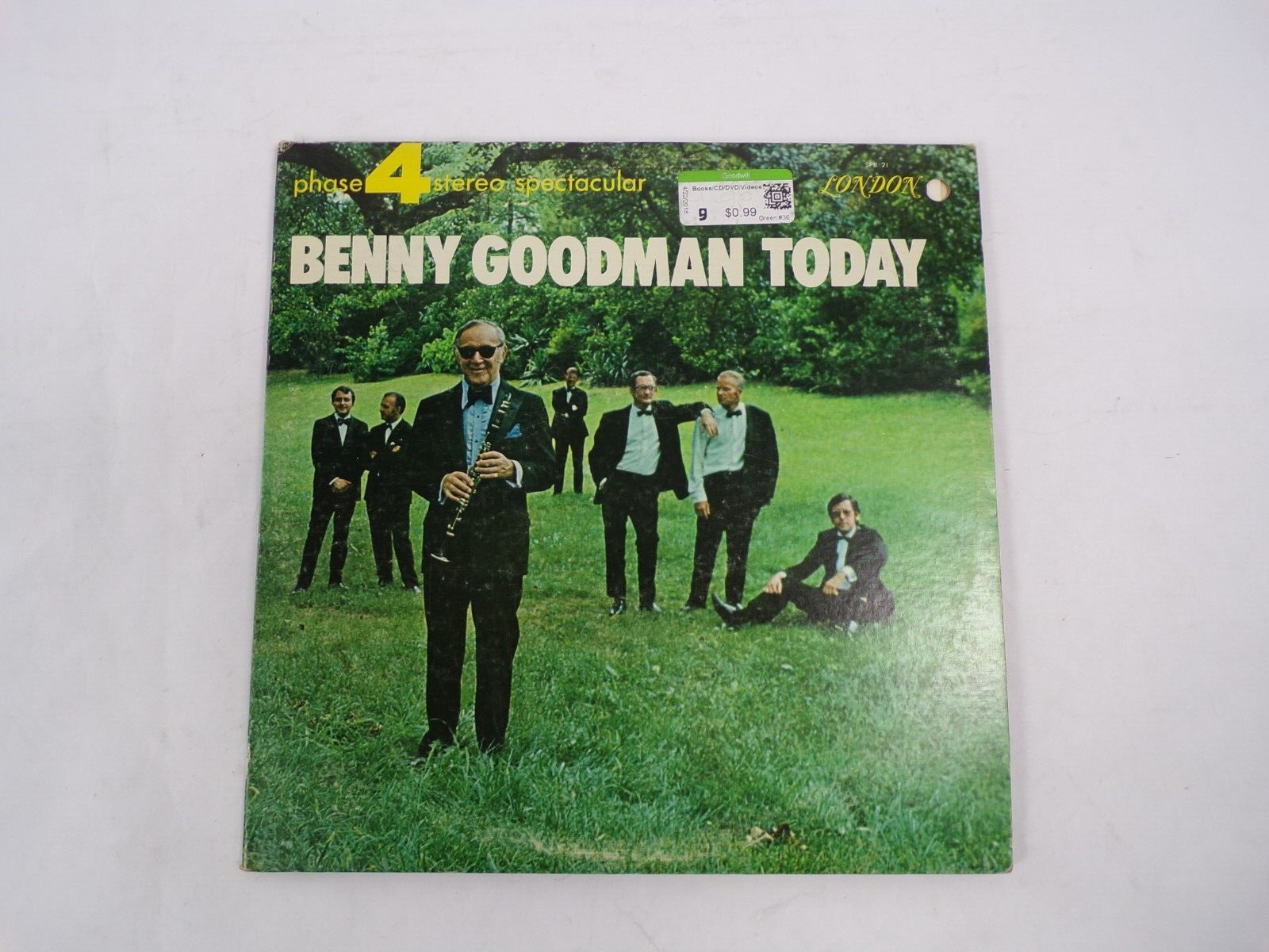 Benny Goodman Today Phase 4 Stereo Spectacular London Orchestra Vinyl Record
