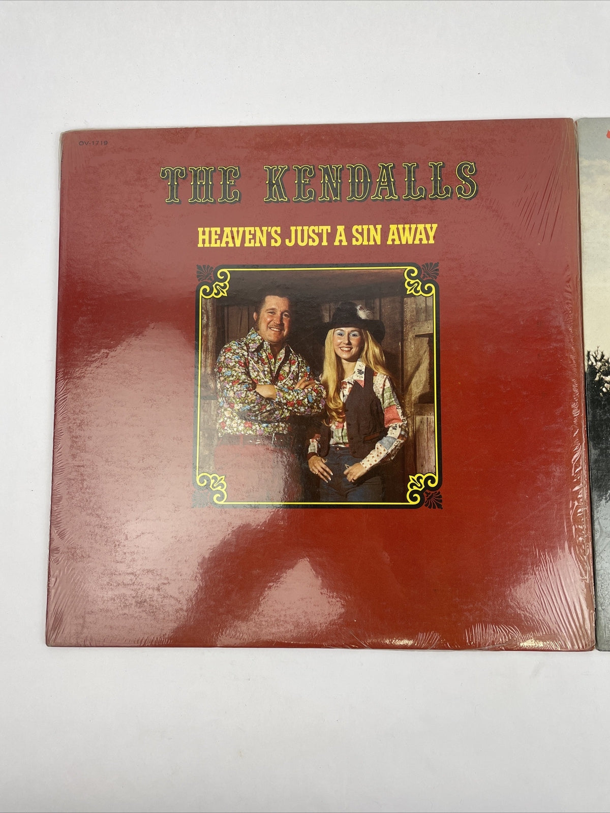 2 x The Kendalls LP Vinyl Records Heart of the Matter, Heaven's Just a Sin Away