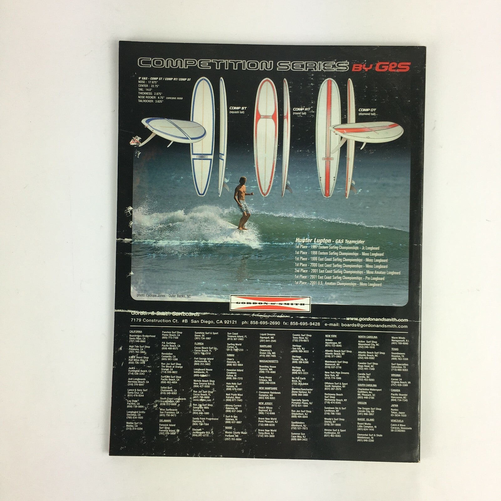 February 2003 Longboard Magazine Visions Interpretations of the Surf Experience