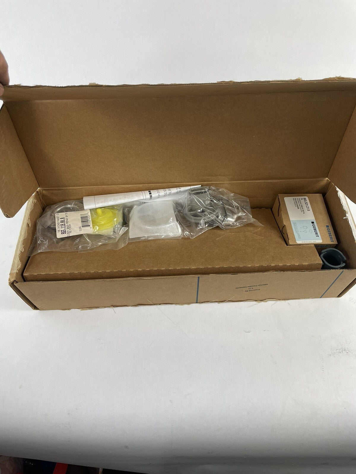 Geberit 151.5700.0.1 TurnControl 17" - 24" Brass Tub Filler Chrome