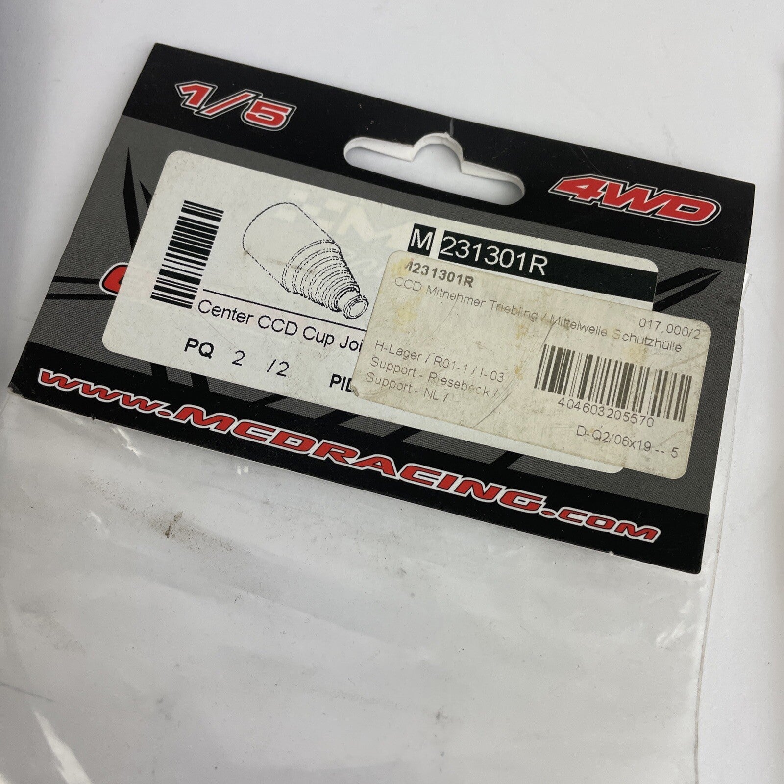 MCD Racing & FG Model Sport RC Parts Lot - LOOK