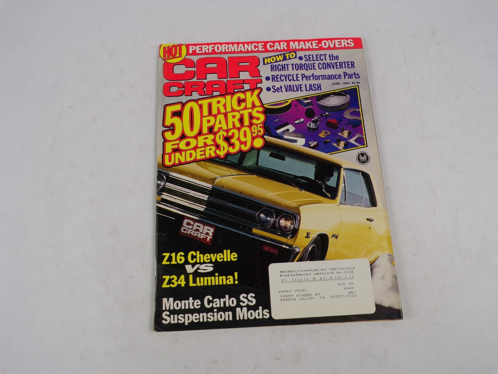 June 1993 Car Craft Performance Car Make-Overs How To Select The Right Torque Co