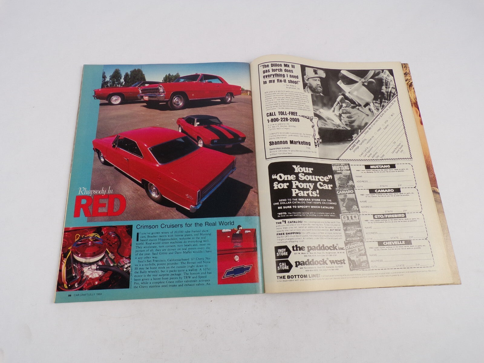 July 1984 Car Craft The Performance Street Small Block Chevy