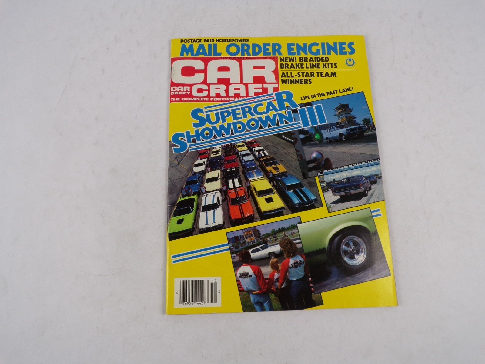 December 1982 Car Craft Supercar Showdown 3 Postage Paid Mail Order Engines