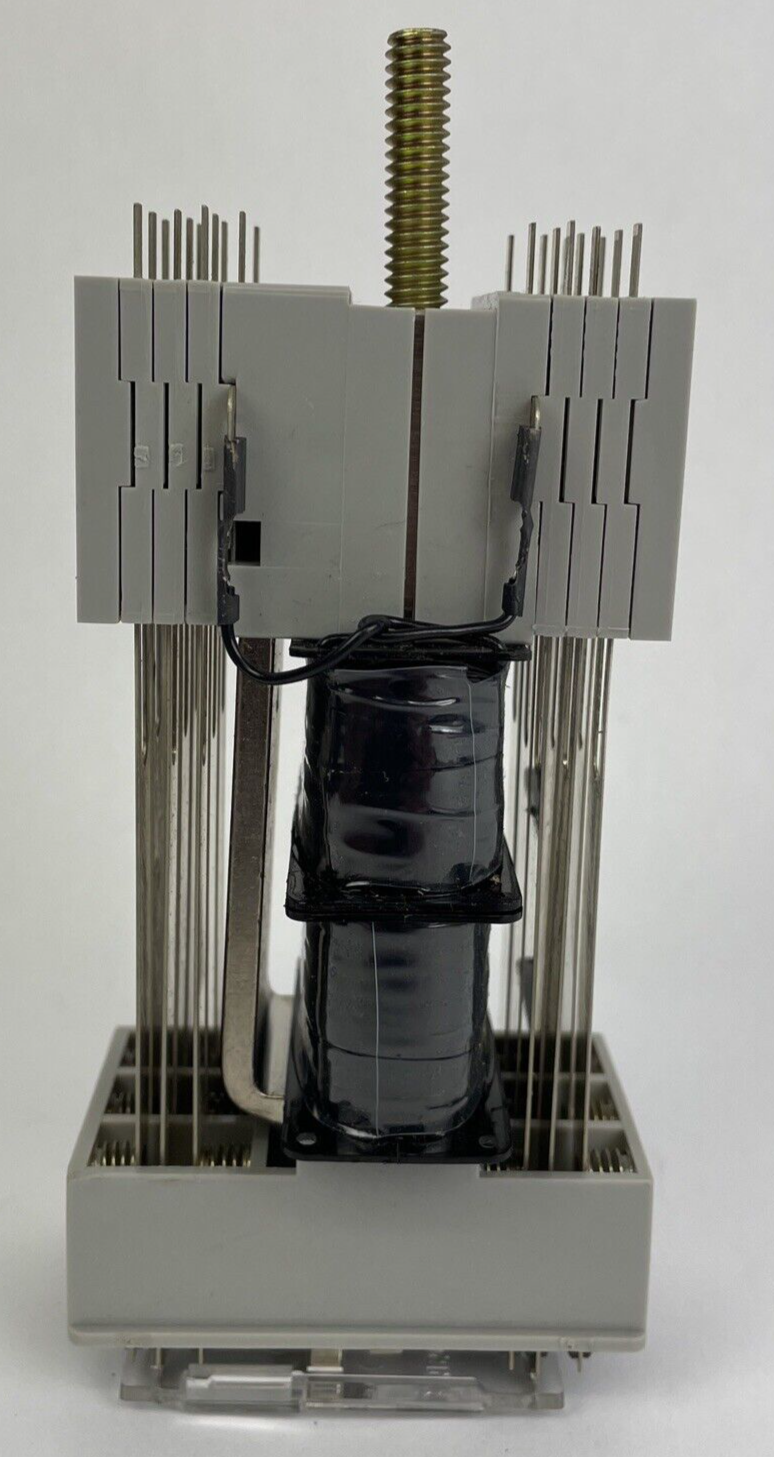 OEM Alstom Signalling Inc. "J" Relay, 180/180 Ohms 6FB Neutral, p/n 31500-000-01