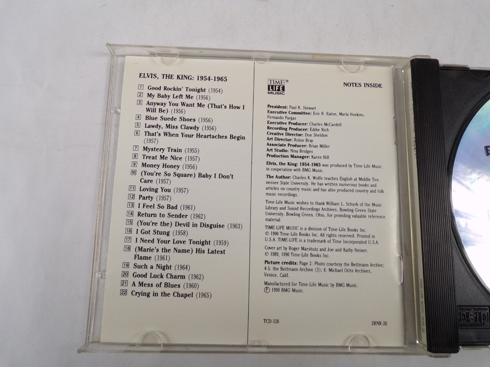 Elvis, The King: 1954-1965 Rock 'N' Roll Good Rockin' Tonight Treat Me NiceCD#56