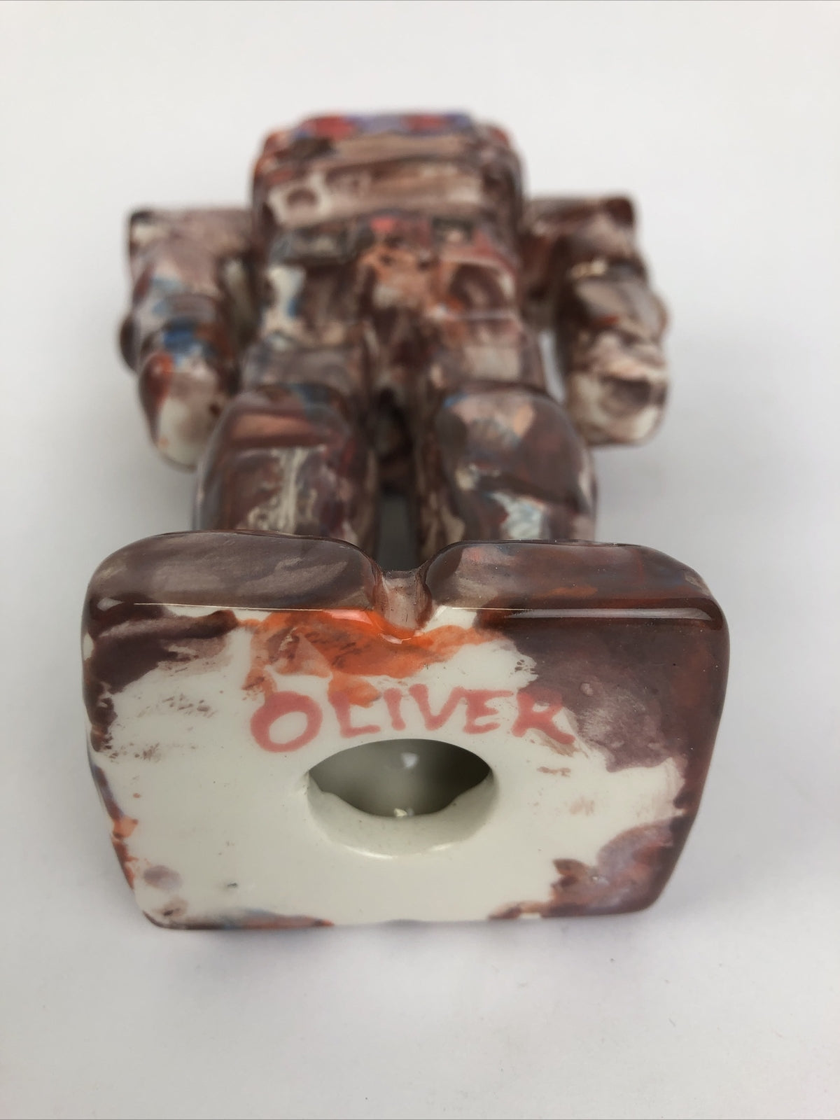 Transformers Optimus Prime Autobot 6.5" Ceramic Figure American Folk Art - LOOK