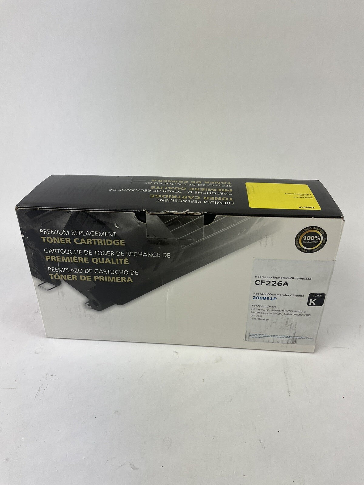 For HP 26A Black Toner Cartridge CF226A NEW Sealed REMAN M402D M402DN M402DW