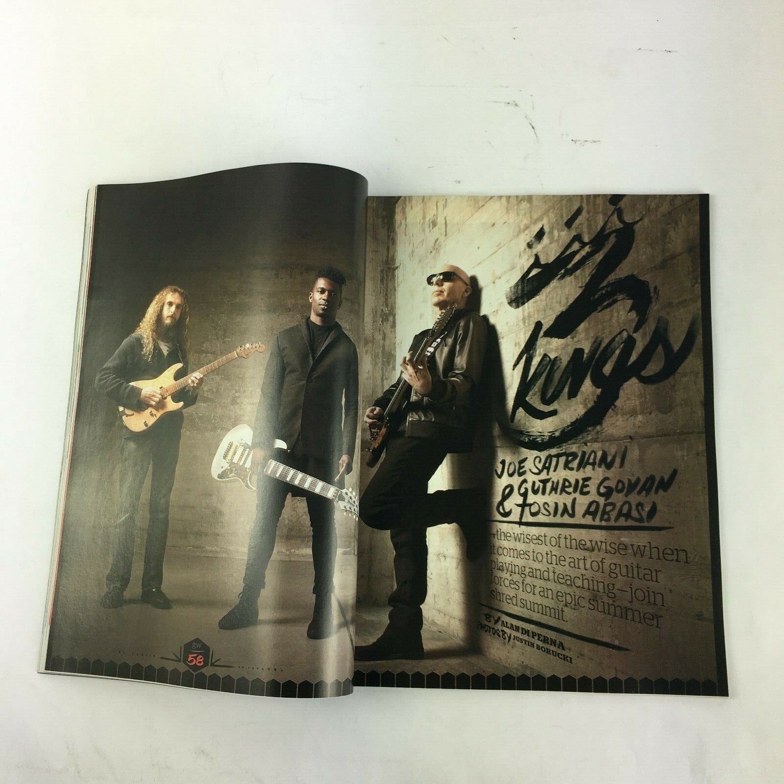2004 Guitar World Magazine Abasi Satriani Govan Randy Rhoads Zakk Wylde Exodus