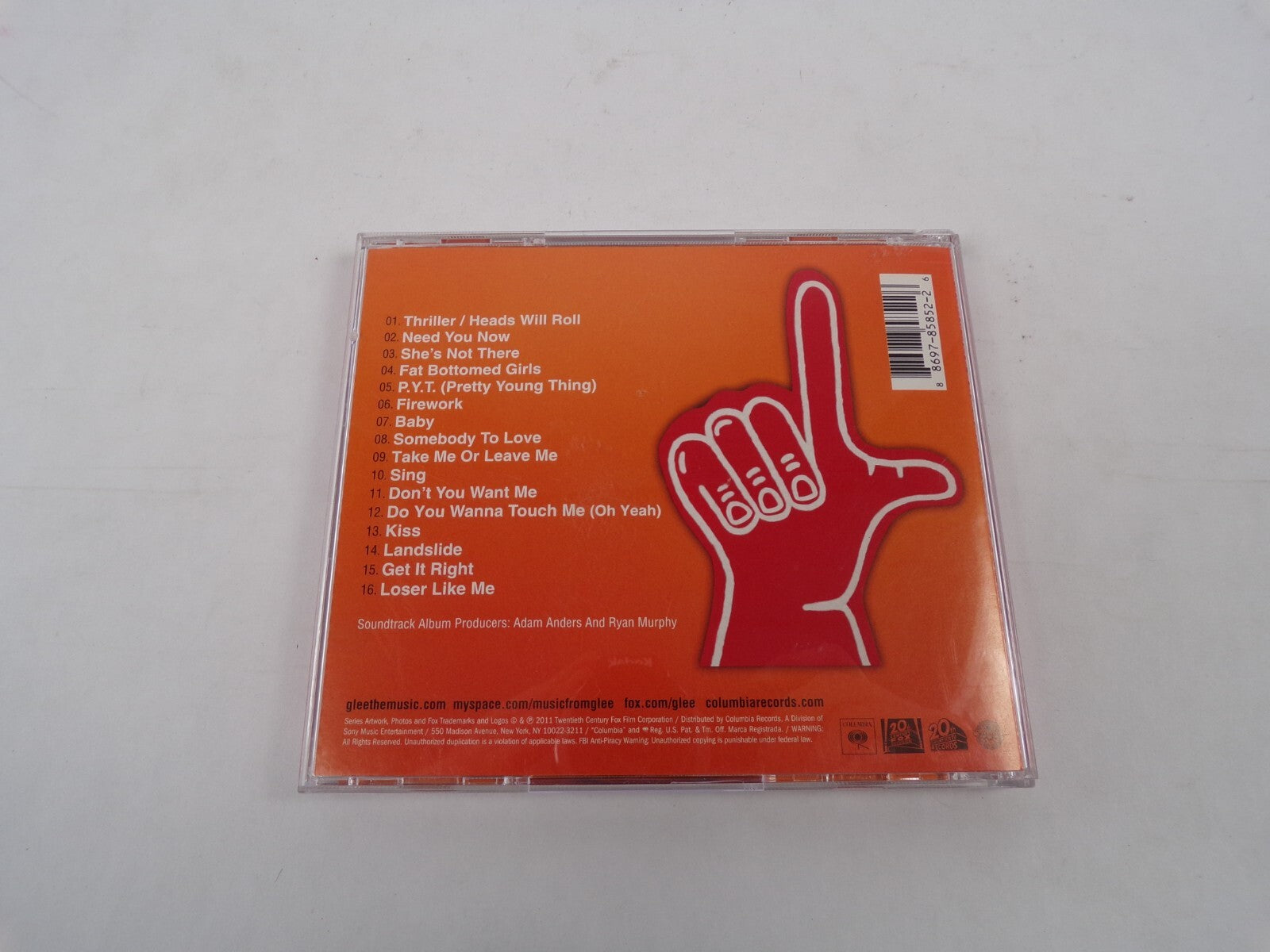 Glee The Music Volume 5 Thriller Heads Will Roll Need You now She's Not CD#26