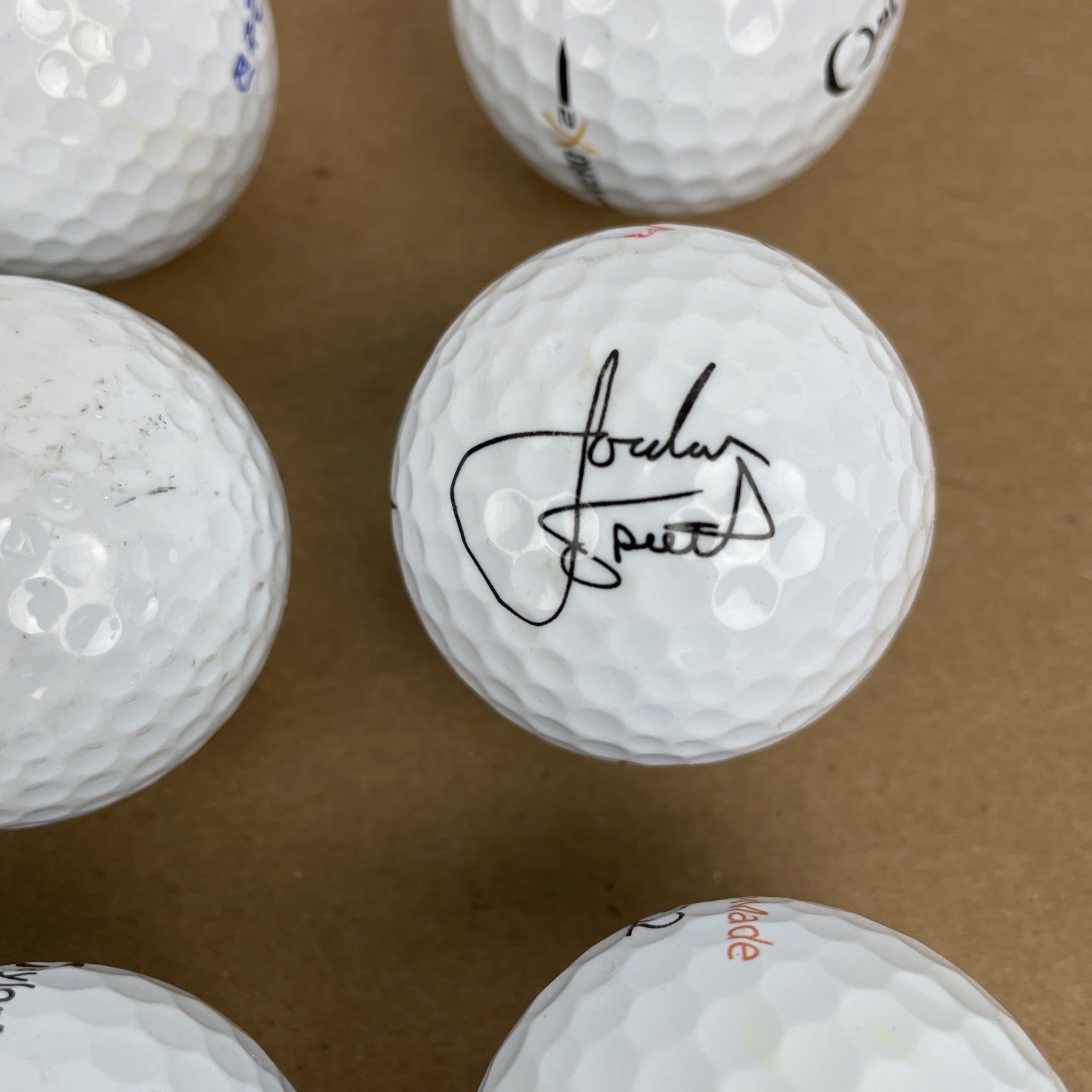 20 x Logo Golf Ball Lot Panda Bull Cali Bear Schwetty Balls FOO KING LONG Booze