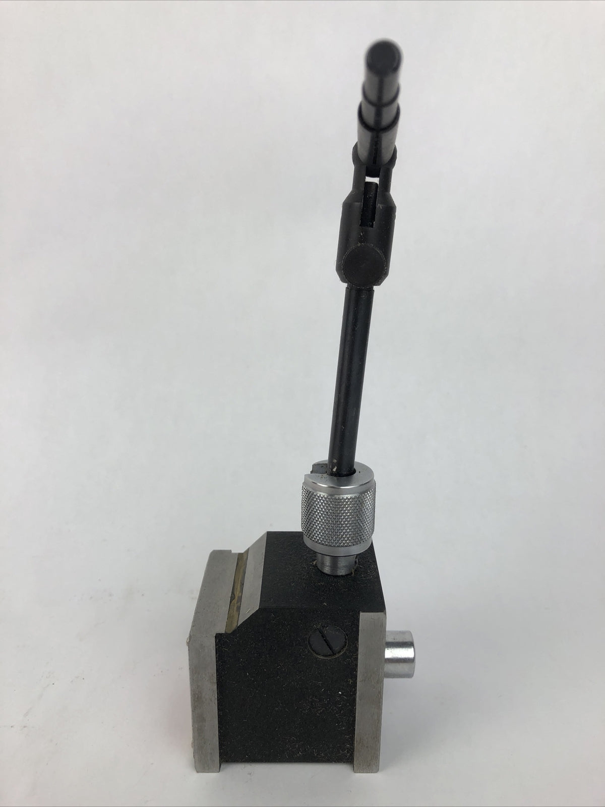 Starrett 657a Magnetic Base and Post Assembly - Mint Condition