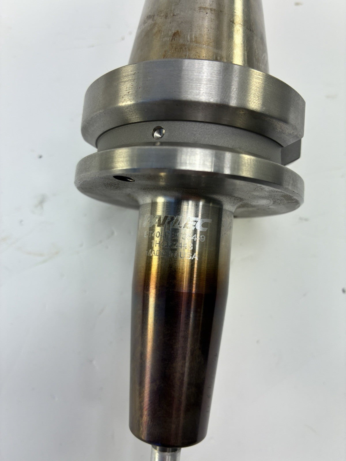 PARLEC BT40-31SF354-9 BT40 5/16" Shrink Fit Holder 3.54" w/ End Mill